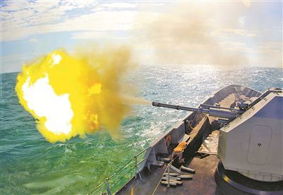 北部战区海军某护卫舰支队开展实战化训练