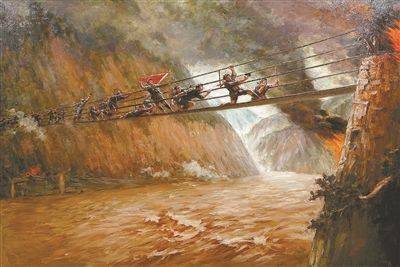 跨越87年的同框：大渡河上再现“飞夺泸定桥”