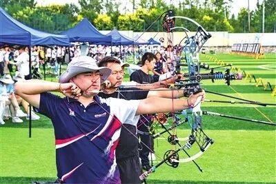 300余名齐鲁箭客竞逐“射箭福地”——“TBTC杯”2026赛季山东省射箭联赛（青岛莱西站）举行