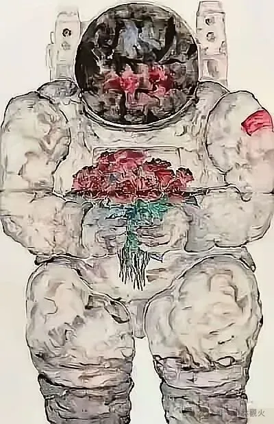 清华美院教师画作引争议：航天英雄被画成“怪物”，丑化普通人，艺术底线何在？