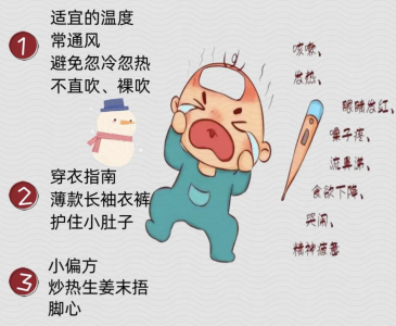 进入儿童感冒高发期！一文梳理防护要点