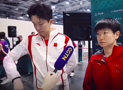 王楚钦上演逃采访梅开二度 内心os：暗示这么明显应该懂吧！