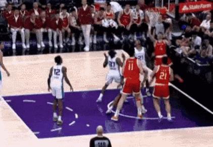 NBA夏联：中国男篮31分狂负黄蜂 杨瀚森1247失误6犯规