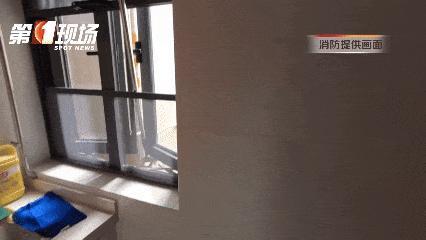 深圳一居民家驚現(xiàn)白蛇 廚房窗戶邊的不速之客