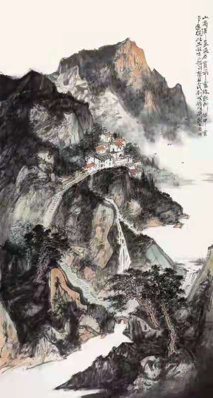 以笔墨为山川代言——青年画家刘明雷山水画的独特风格评析