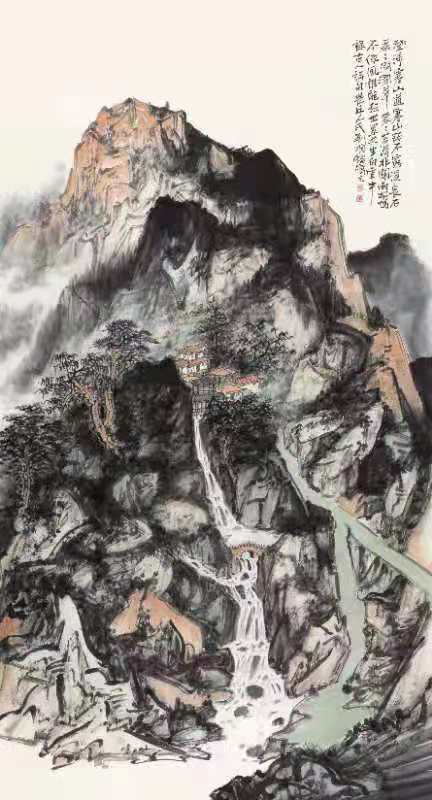 以笔墨为山川代言——青年画家刘明雷山水画的独特风格评析