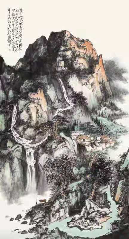 以笔墨为山川代言——青年画家刘明雷山水画的独特风格评析