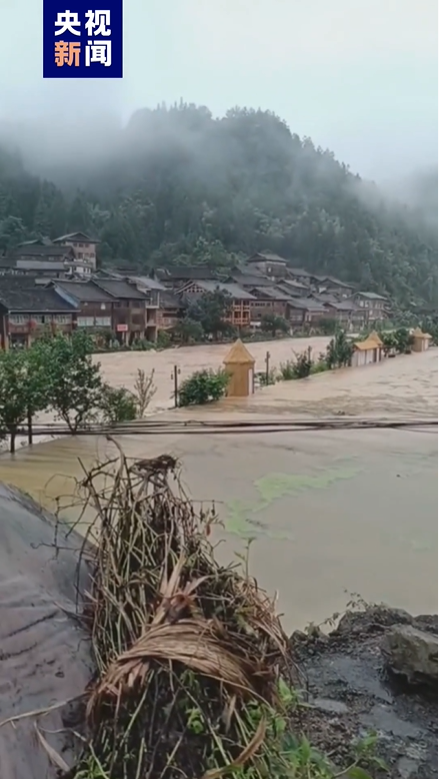 贵州榕江防汛响应升级 洪区紧急撤离路线公布