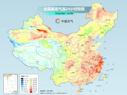 南方大范围高温桑拿天来了 ，高温天气将会成片出现