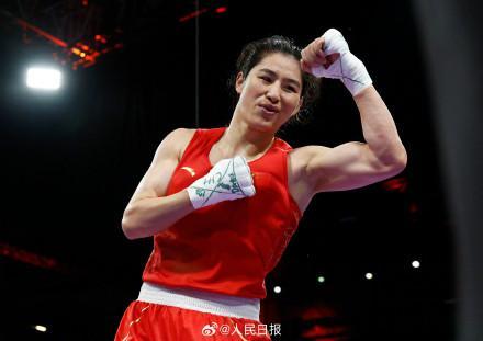 李倩锁定女子拳击75公斤级奖牌
