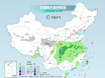 明日全国多地将有降雪