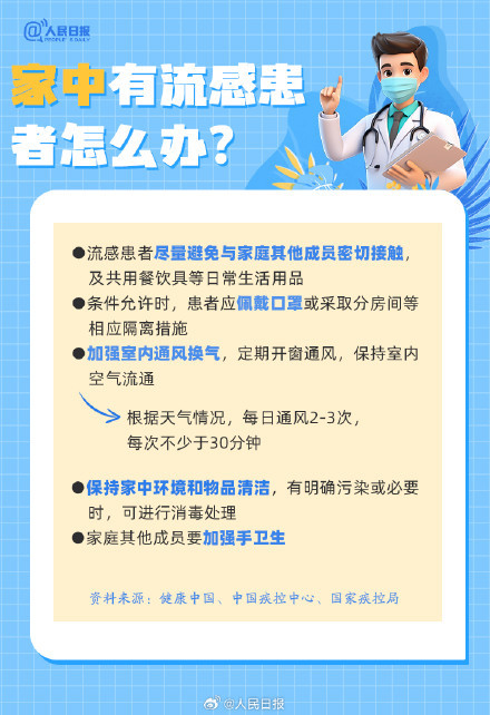 近期流感高发如何做好防护