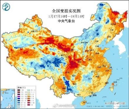 強(qiáng)冷空氣蓄勢待發(fā)，先大暖小年后大寒,，除夕前迎今年最大范圍雨雪 久旱逢甘霖