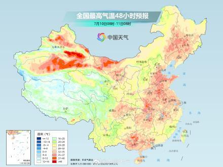 山東河南將再度成為高溫核心 炎熱程度7月罕見