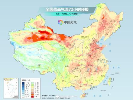 长江以北地区闷热升级 高温再度发展增多