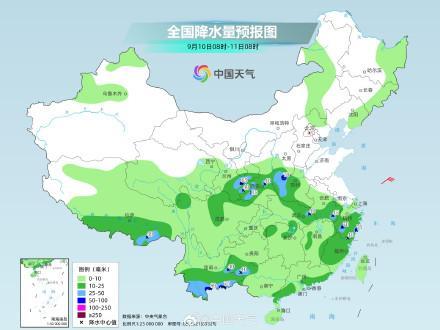 台风雨仍处于核心时段 多地迎大到暴雨