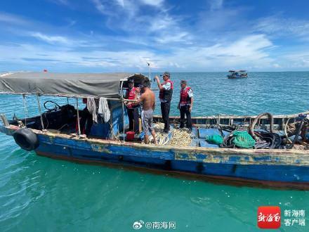 海南三天查获6艘涉嫌非法捕捞渔船 多部门联合执法行动见效