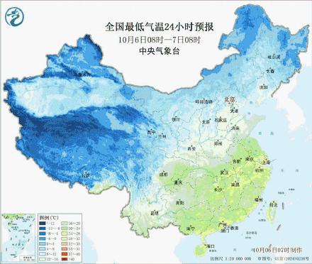 冷空气将影响内蒙古东部和东北等地