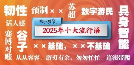 2025十大流行语