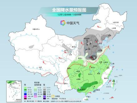 寒潮继续影响!立冬后中东部最大范围雨雪过程上线 华北黄淮等部分地区有大雪 多地迎来今冬初雪