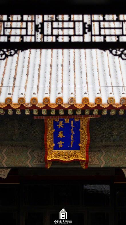 故宫雪景出图氛围感拉满 2026壁纸上新