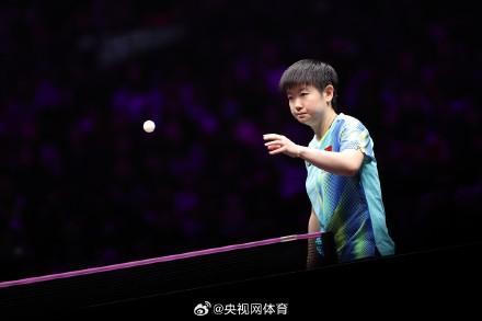 孙颖莎达成200周世界第一