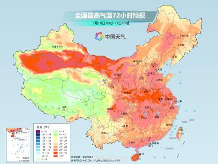 短袖出场 朔方本年首轮高温要来了 夏令“烧烤形状”解锁