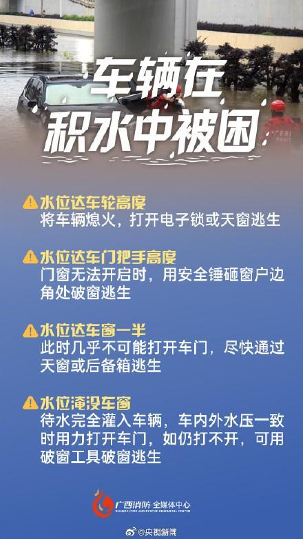 暴雨天牢记这些保命知识 非必要不出门