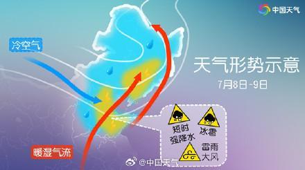 华北东北为何雨水如此频繁 冷涡与台风残余环流影响