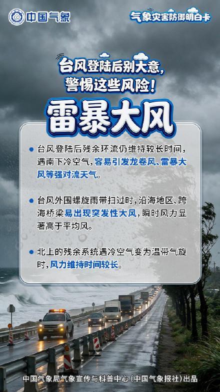 白海豚带来的风雨影响将持续 多地迎强降雨挑战