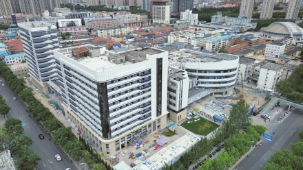 晋城市儿童医院迁址改扩建项目加紧施工
