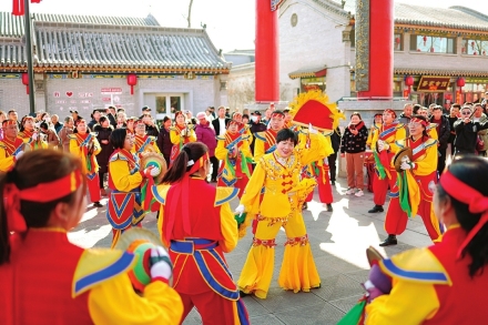 乔家大院文化园区精心策划排练活动