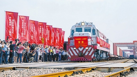China-Europa-Züge ebnen Weg für den bilateralen Handel