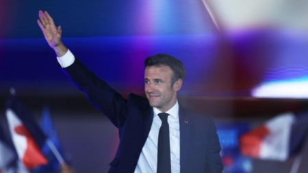 China gratuliert Macron zu Wiederwahl als Präsident Frankreichs