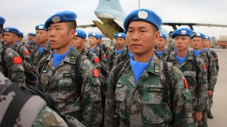Chinesische Blauhelme spielen eine wichtige Rolle bei UN-Friedensmissionen