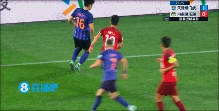 中超：津门虎1-0河南队，王秋明补射制胜