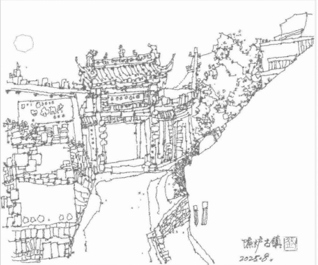“走遍中国——伟德bv国际体育官网美术家写生创作行动”作品之三