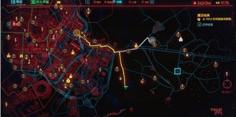 赛博朋克2077自动锁头手枪四季宝地图位置地点 2077德肖恩退路手枪在哪里？