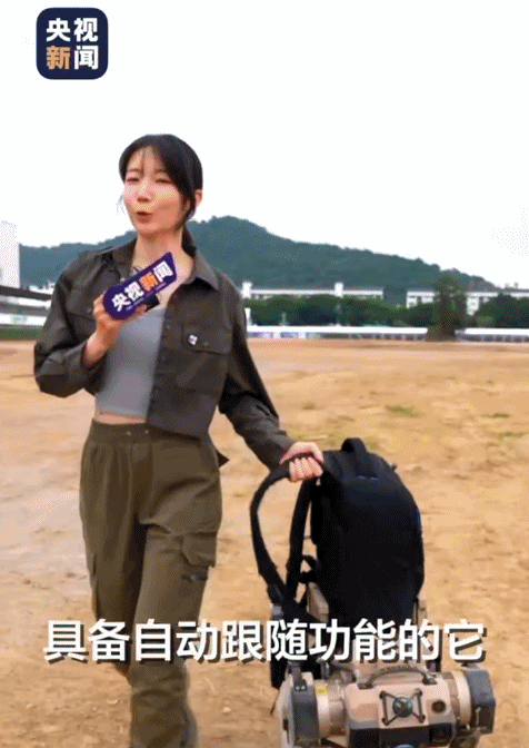 最新披露！演习现场“机器狼”射击画面