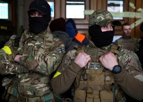 美英精英特种部队驻扎在乌克兰 进行“秘密战争”