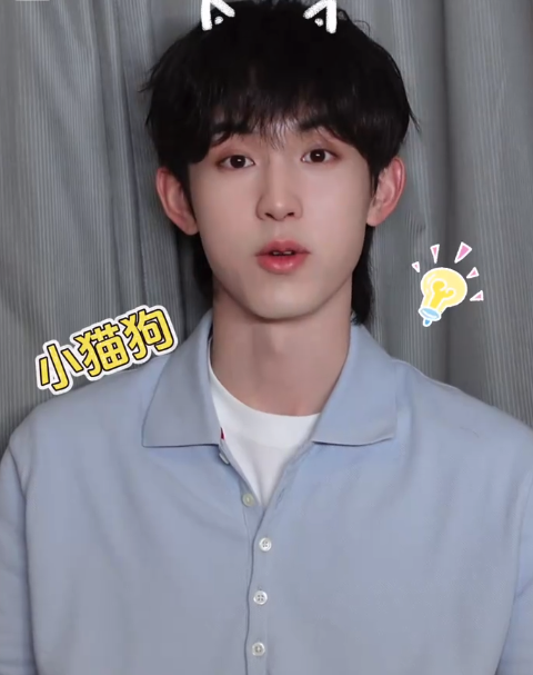 郭俊辰：林南一是傲嬌小貓,，自己是小貓狗