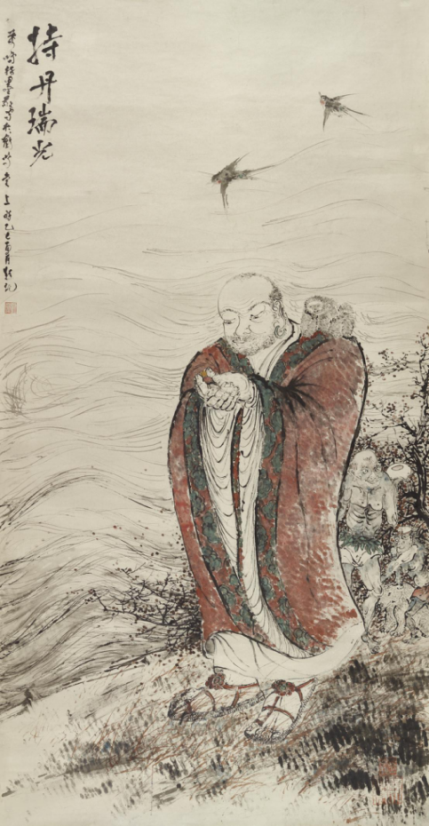 “向往经典－-刘万鸣书画艺术展”在西安陕西省美术博物馆举办