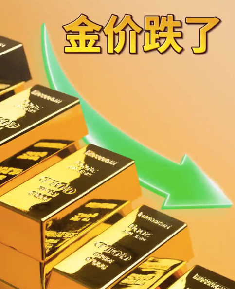 金像是跌上瘾了 金价再次惯性下挫