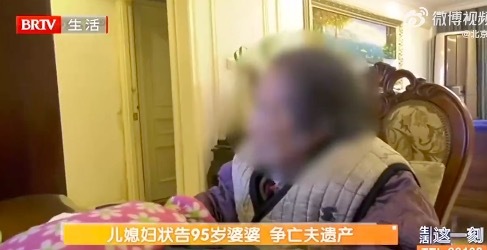 儿媳状告95岁婆婆争亡夫遗产