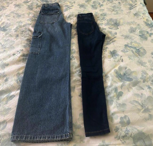 宽松版型的裤子愈发流行 现在的裤脚等于以前的裤腰