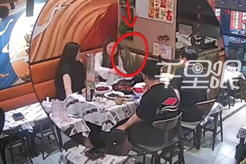 天降老鼠掉身上食客失声尖叫 店员:已带顾客就医