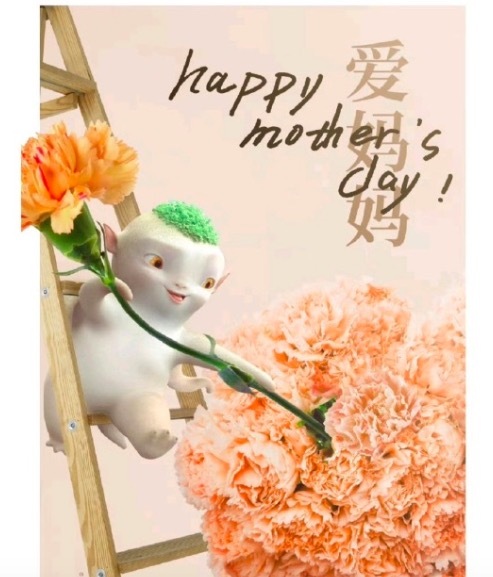 胡巴每年都给井柏然过母亲节