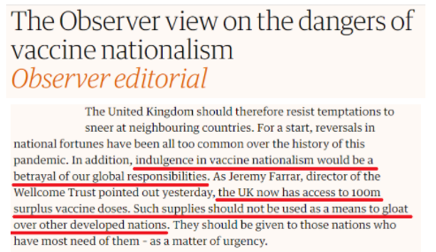 还在搞“疫苗民族主义”！这些国家又被狠狠敲打了