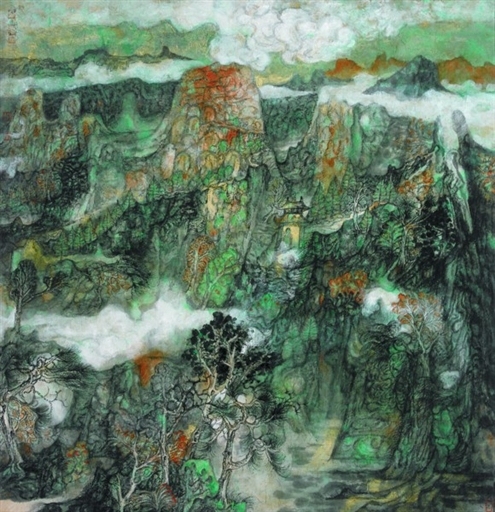 水墨淋漓 蜃景为尚——释读青年画家吴疆出类拔萃的山水境界