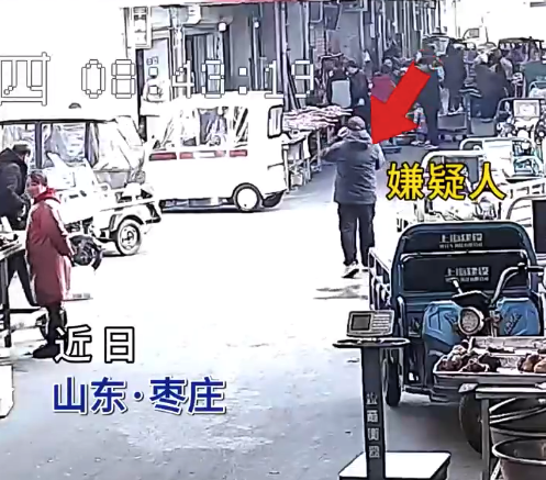 逃犯持刀拒捕警民3分钟夺刀 警民合力在山东一批发市场制服逃犯
